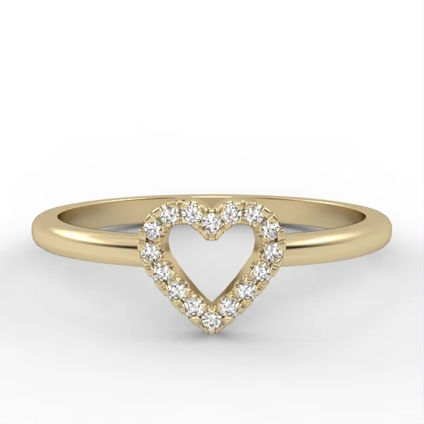 Diamond ring//gold ring//CVD or natural diamond//for women//model DR4 · 3