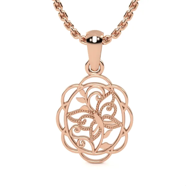Gold Pendant // Fine jewelry // Gift for women/present // Model DP48 · 2