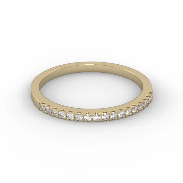 Diamond ring // Wedding gold ring // CVD diamond // Gift for women // Model WR11 · 2