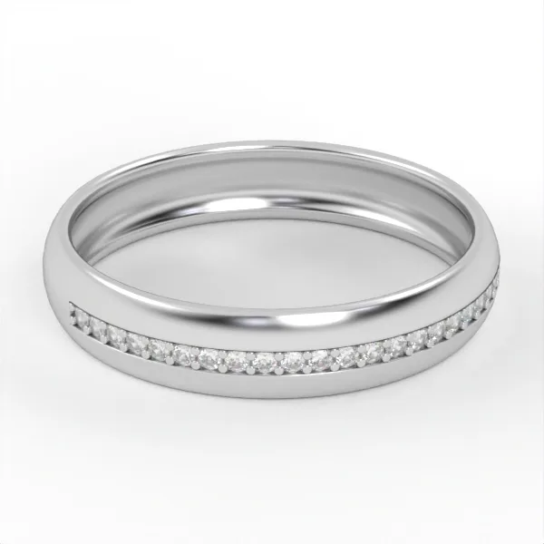 Diamond ring // Wedding gold ring // CVD diamond // Gift for women // Set rings // Model WR10 · 1