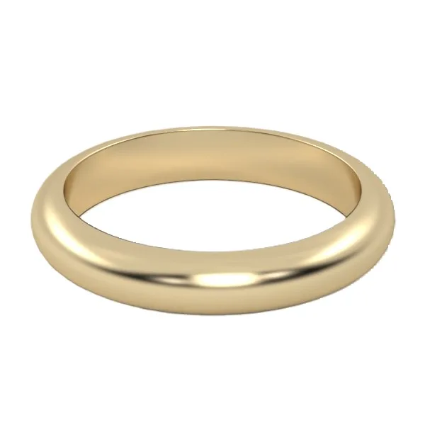 Gold Ring // Wedding Ring // White gold // Roz gold // For men // For women // Model WR26 · 3
