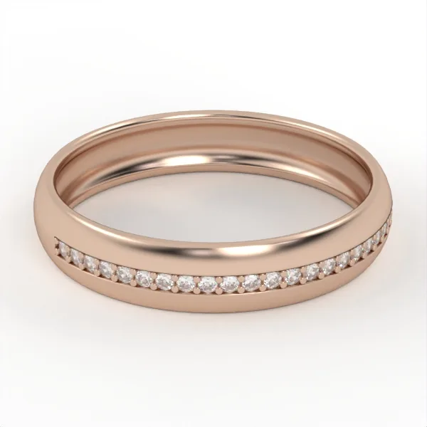 Diamond ring // Wedding gold ring // CVD diamond // Gift for women // Set rings // Model WR10 · 2