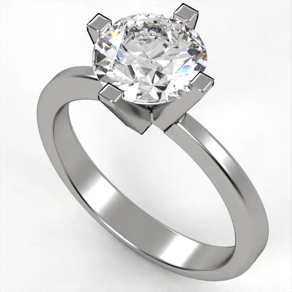 Diamond ring//engagement ring//gift for her//gold band//all size//model ER24 · 3