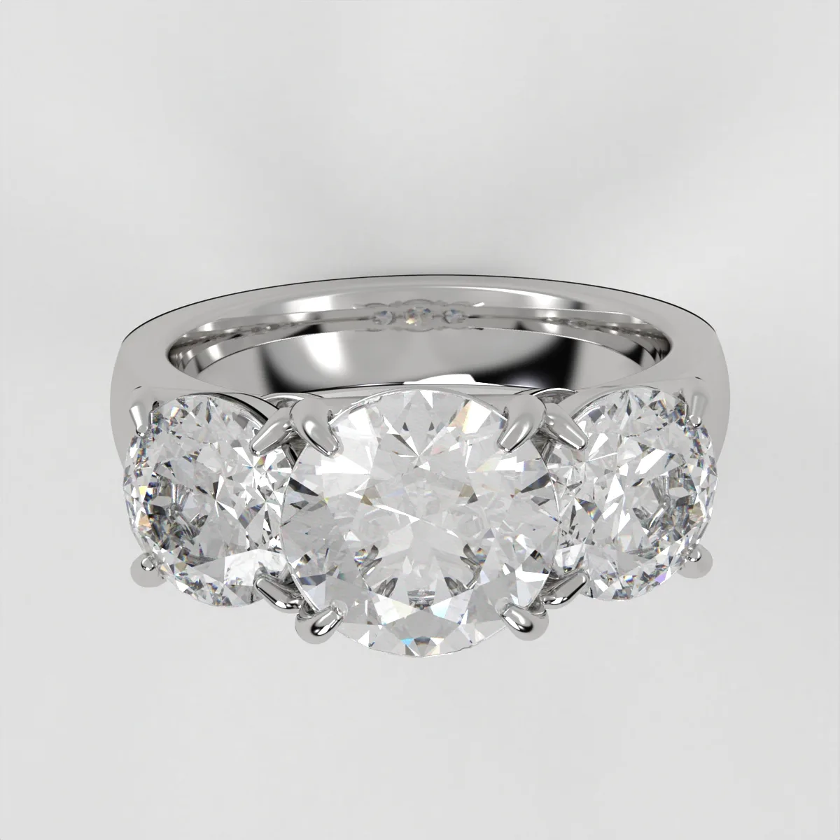 Diamonds ring// Gold ring// natural giamond// CVD diamond// engagrment band//DR10 · 4