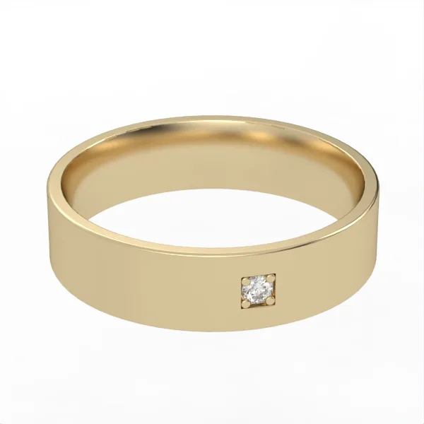 Diamond Ring // Wedding Ring // Comfort Fit Model WR2 · 3