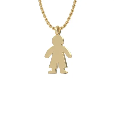 Gold pendant// white gold// birthday present//gift for women//model DP45