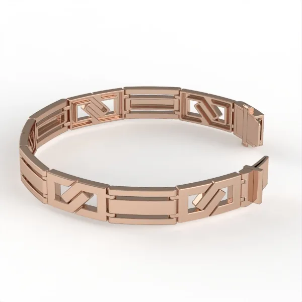 Gold Tennis Bracelet Model BR9 · 1