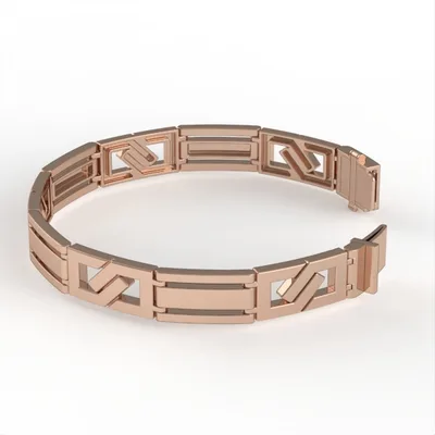 Gold Tennis Bracelet Model BR9