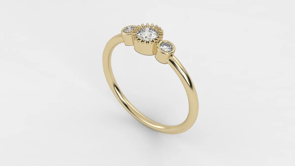 Diamond Ring Model DR27 · 4