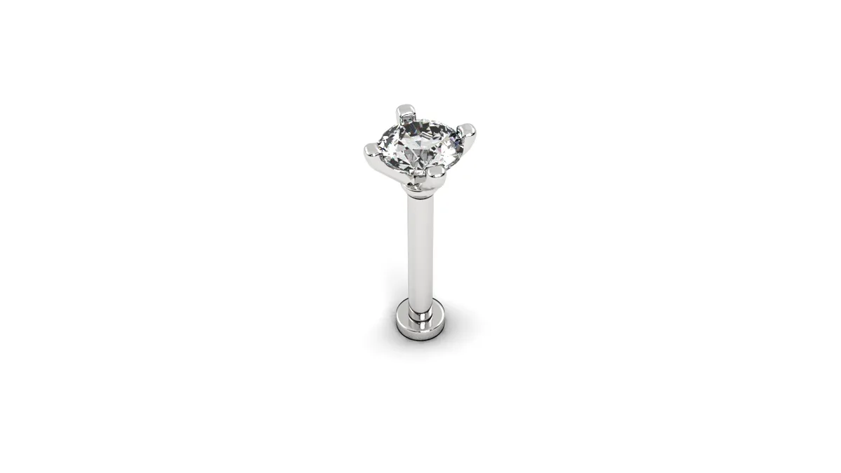 Lab Diamond Gold Piercing Model PR1 · 3