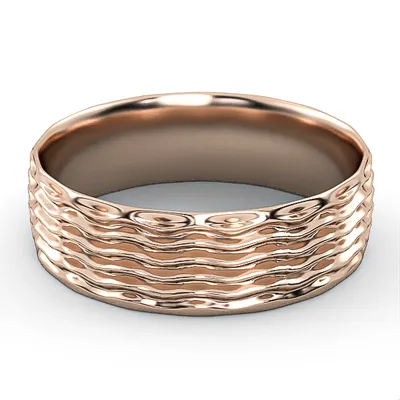 Gold Ring//Wedding Ring//white gold//roz gold//for men//for women//model WR42