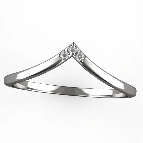 Gold ring//diamond ring//Elegant Sparkling Jewelry//Perfect Birthday or Special Occasion Gift// model DR6 · 5