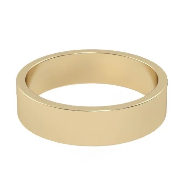 Gold Ring // Wedding Ring // White gold // Roz gold // For men // For women // Model WR6 · 1