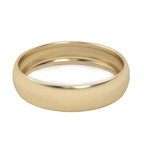 Gold Ring // Wedding Ring // White gold // Roz gold // For men // For women // Model WR14 · 3