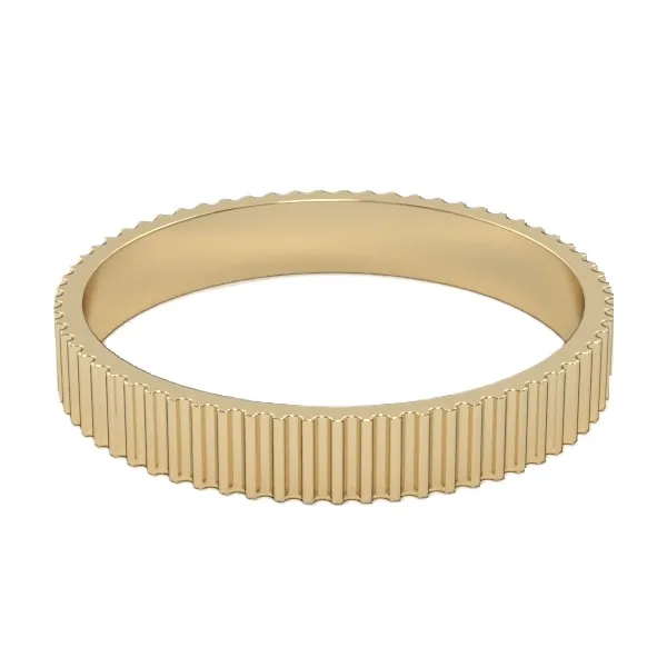 Gold Ring // Wedding Ring // White gold // Roz gold // For men // For women // Model WR29 · 3