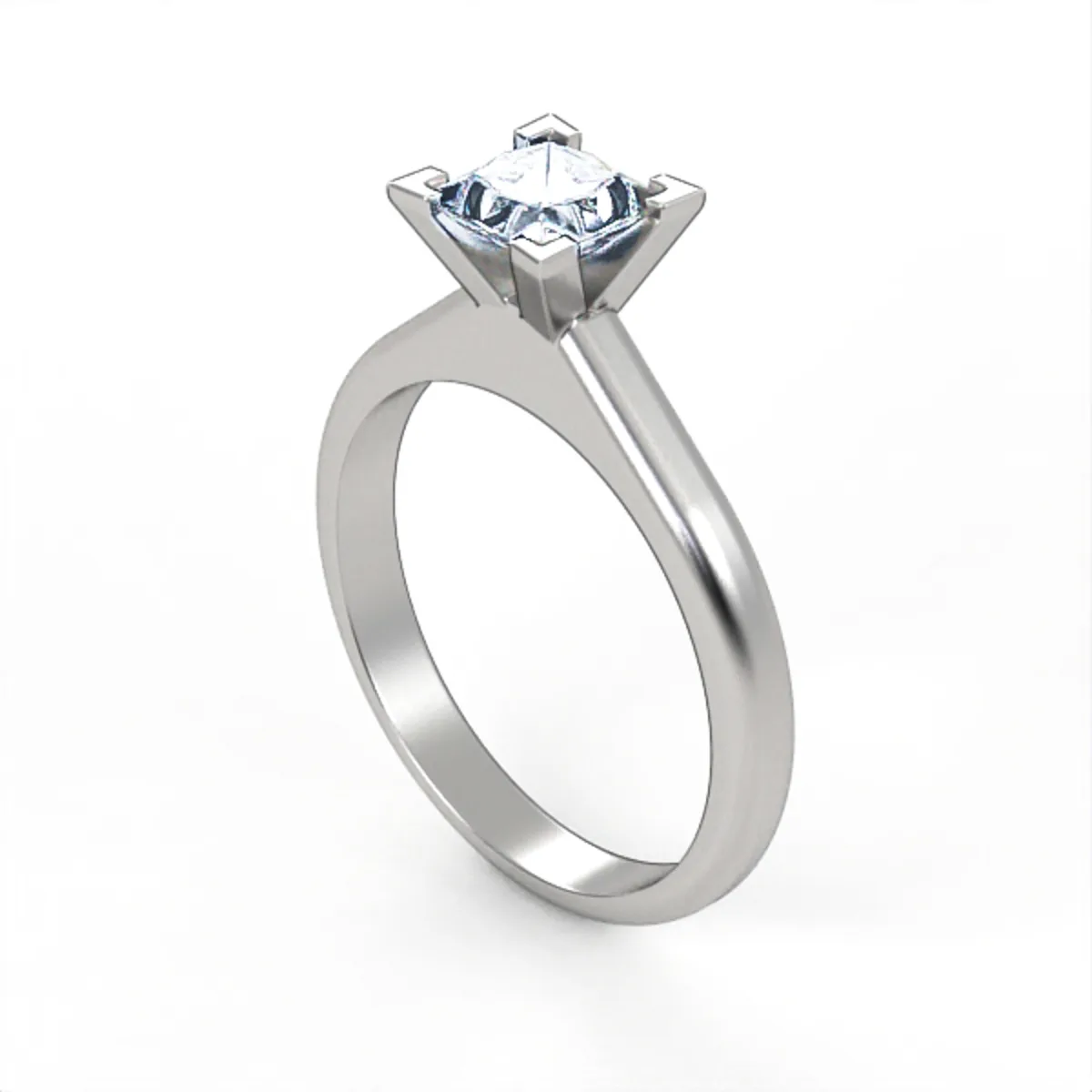 Diamond ring // Gold ring// CVD diamond// gift for women//engagement band//dr12 · 1