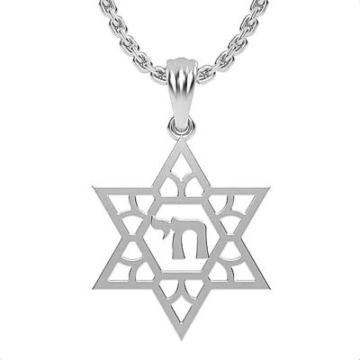 Star of David Pendant//925 Sterling Silver pendant//gift forwomen//gift forv men//Model SN2