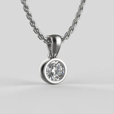 Diamond pendants//gold pendant//CVD diamonds//diamond 0.5k//gift for her//DP34