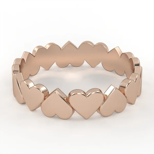 Wedding Rings · WR14 Gold Ring // Wedding Ring // White gold // Roz gold // For men // For women // Model WR34 · 1