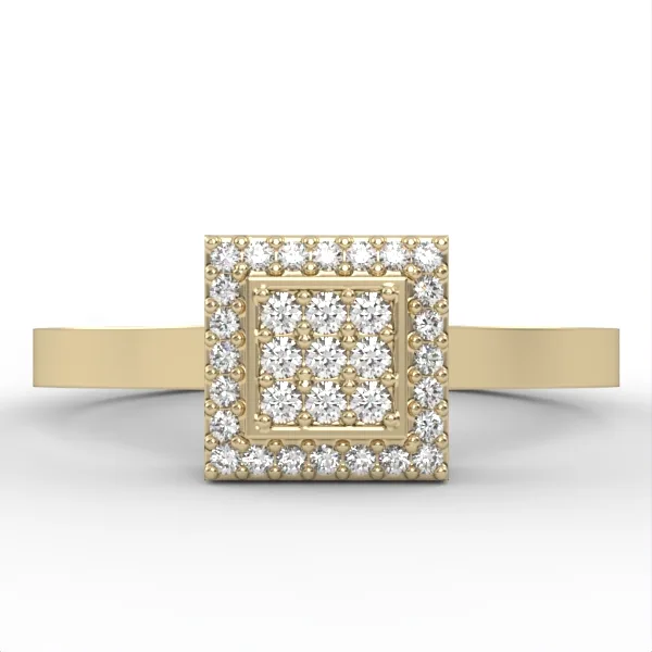 Diamond ring//gold ring//CVD or natural diamond//for women//model DR5 · 1