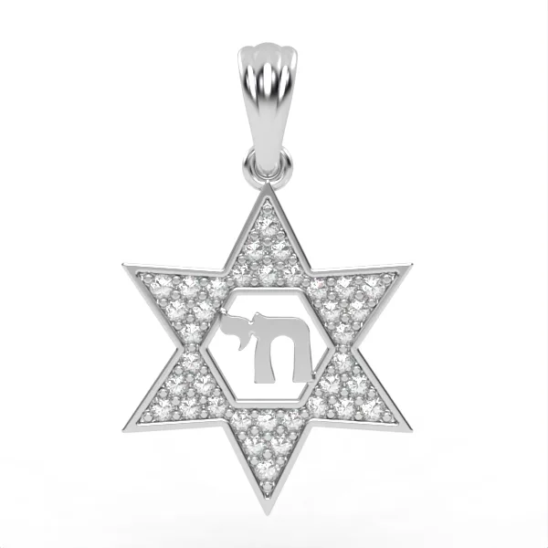 Gold pendant // Diamonds Pendant // For women for men // Gift // Model DP2 · 2
