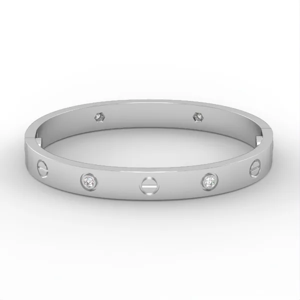 Gold and Diamond Bracelets