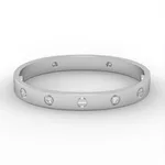 Gold and Diamond Bracelets