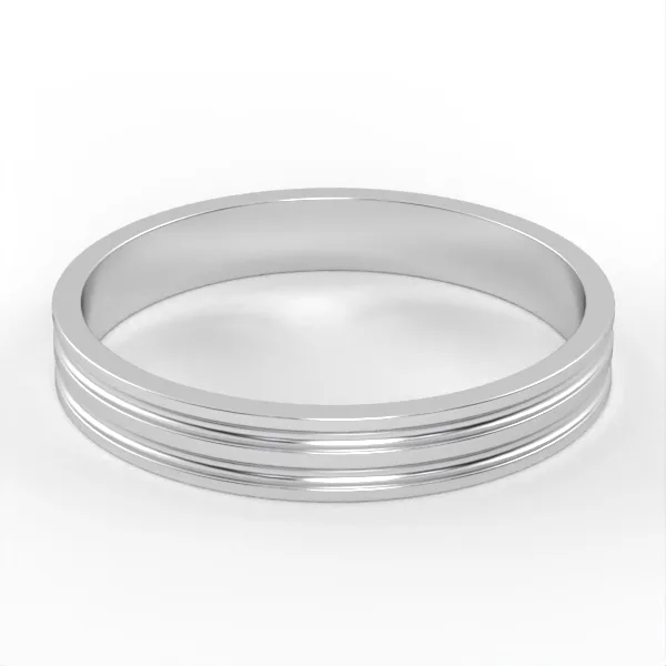 Gold ring // Wedding Ring // White gold // Roz gold // For men // For women // Model WR32 · 2