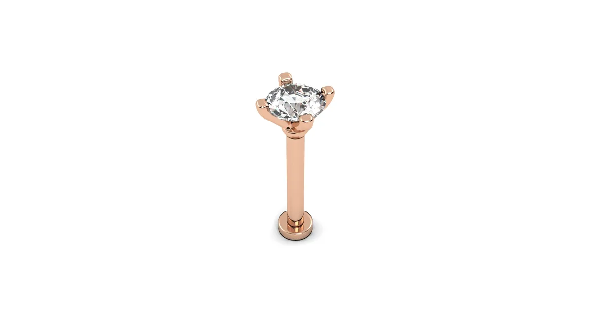 Lab Diamond Gold Piercing Model PR1 · 1
