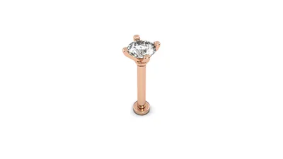 Lab Diamond Gold Piercing Model PR1