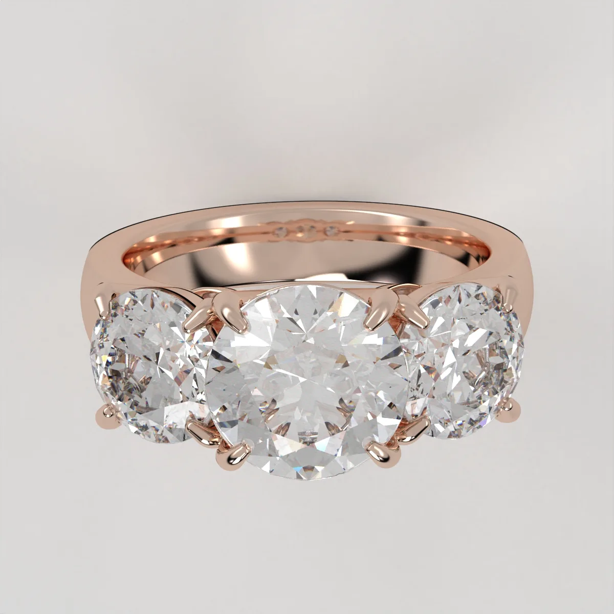 Diamonds ring// Gold ring// natural giamond// CVD diamond// engagrment band//DR10 · 5