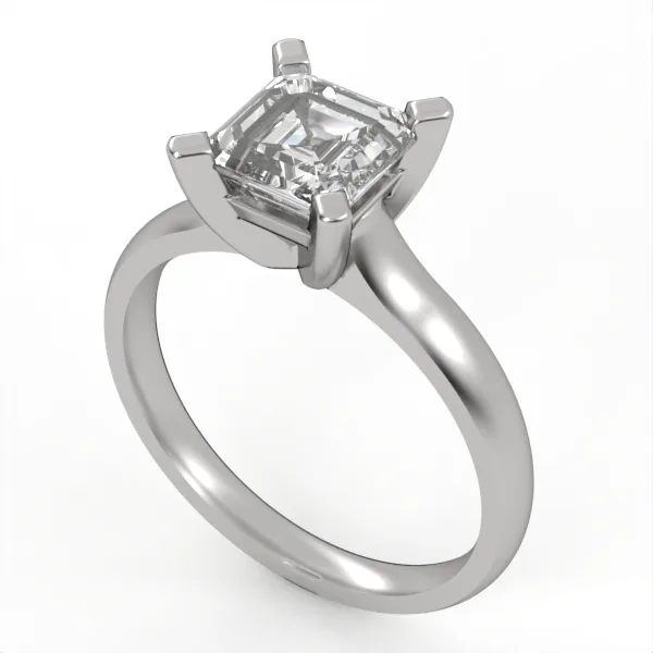 Diamond ring // Engagement ring // Gift for women // CVD diamond // For women // ER14 · 2