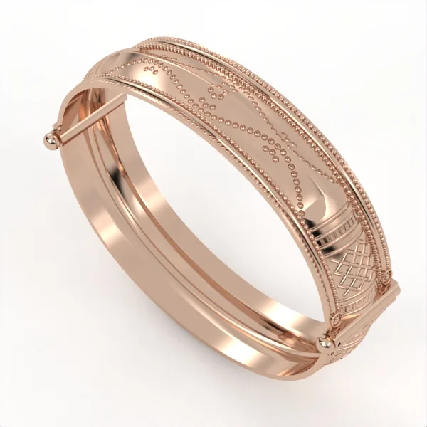 Rigid Gold Fine Jewelry Bracelet Model BR4 · 4