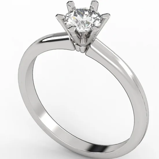 Diamond ring // Gold ring // CVD or natural diamond // For women // Model DR18 · 3