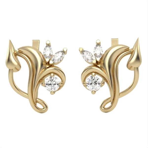 Diamond Earrings Model EAR13 · 2