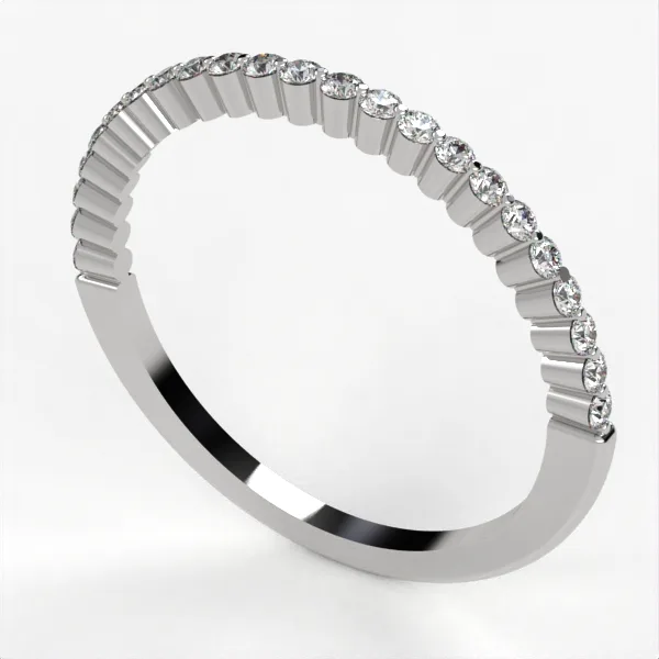 Diamond ring // Wedding gold ring // CVD diamond // Gift for women // Model WR47 · 5