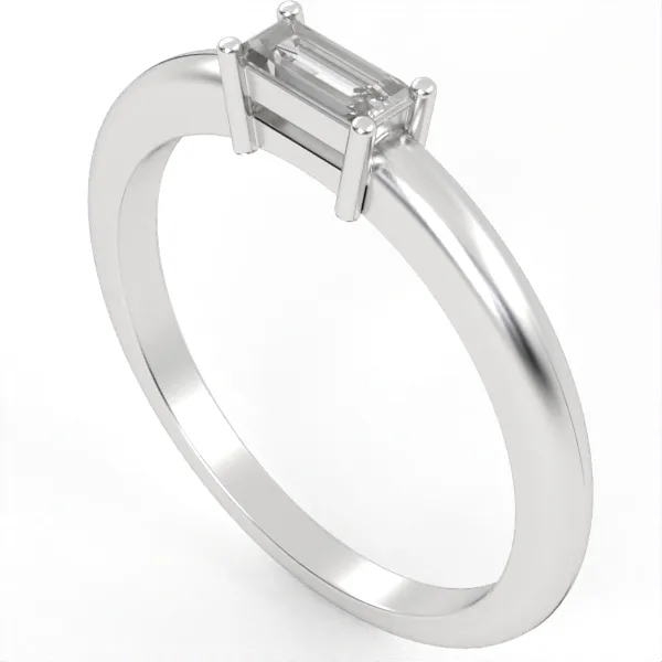 Diamonds ring//gold band//natural or CVD diamond// for women// all size//model DR11 · 1