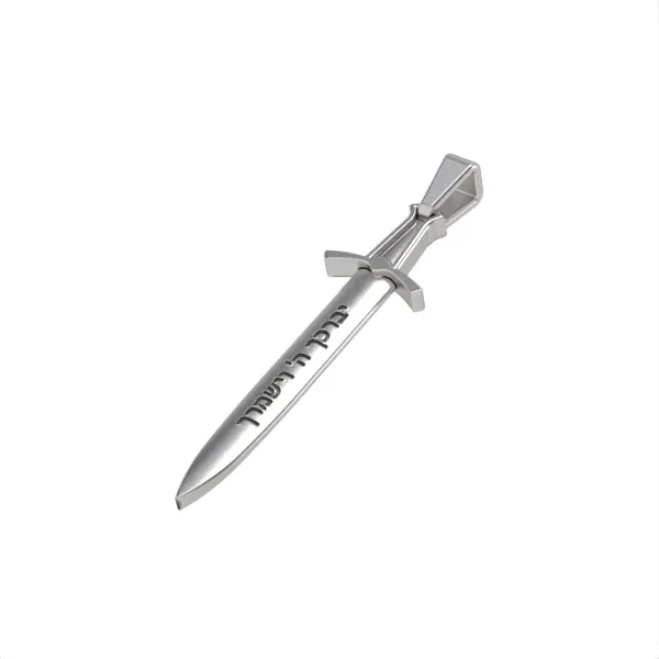 Gold Sword Pendant//Elegant Everyday Jewelry//Perfect Anniversary or Birthday Gift// Model DP17 · 3