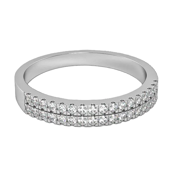 Diamond ring // Wedding gold ring // CVD diamond // Gift for women // Model WR12 · 3