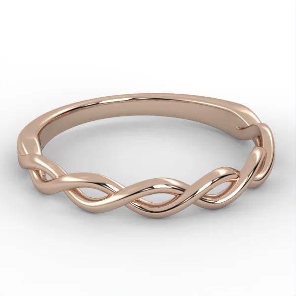Gold Ring // Wedding Ring // White gold // Roz gold // For women // Model WR23 · 2