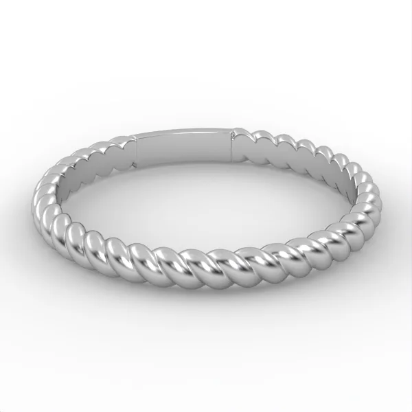 Gold Ring // Wedding Ring // White gold // Roz gold // For women // Model WR25 · 2