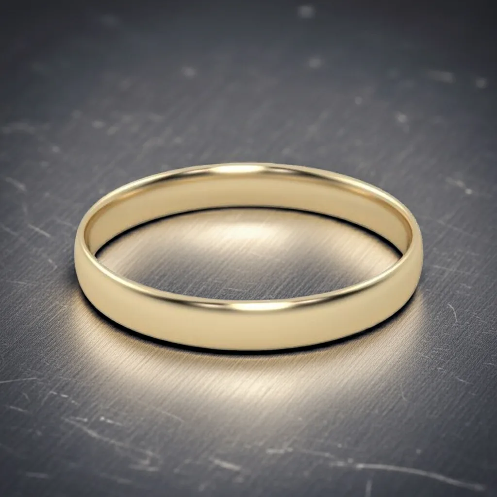 Gold ring // Wedding Ring // White gold // Roz gold // For men // For women // Model WR31 · 7