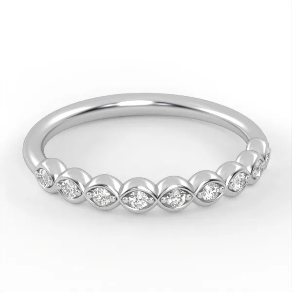 Diamond ring // Wedding gold ring // CVD diamond // Gift for women // Model WR16 · 1