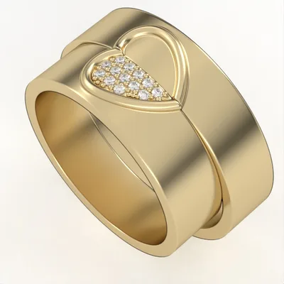 Jewelry STL file//rings STL model//wedding bands// set wedding rings//WR46