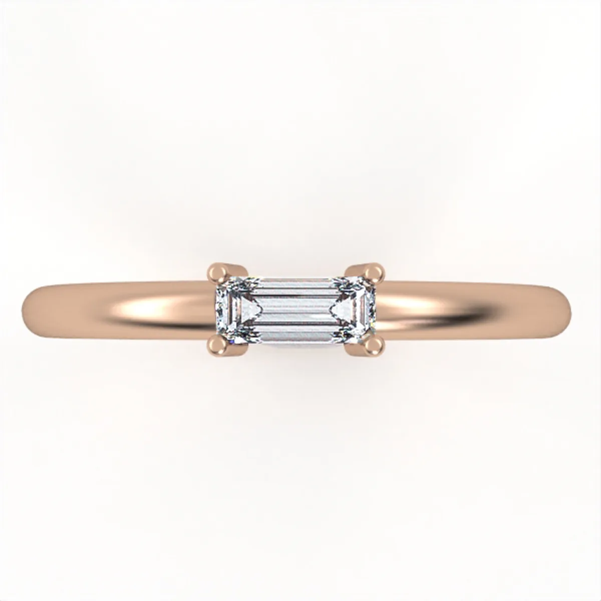 Diamonds ring//gold band//natural or CVD diamond// for women// all size//model DR11 · 6