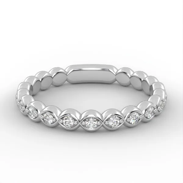 Diamond ring // Wedding gold ring // CVD diamond // Gift for women // Model WR17 · 1