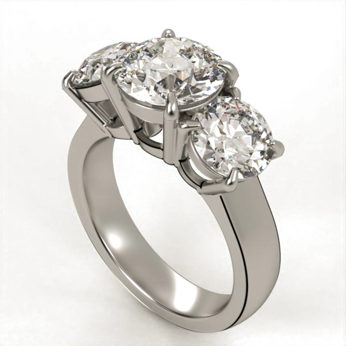 Diamonds ring// Gold ring// natural giamond// CVD diamond// engagrment band//DR10 · 3