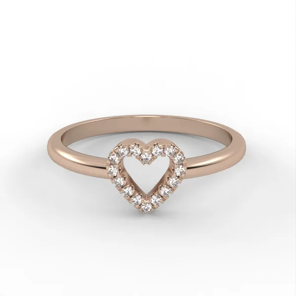 Diamond ring//gold ring//CVD or natural diamond//for women//model DR4 · 1