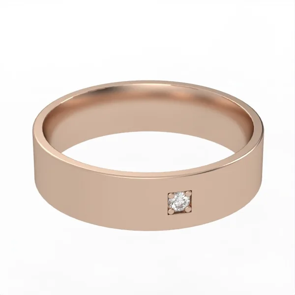 Diamond Ring // Wedding Ring // Comfort Fit Model WR2 · 1