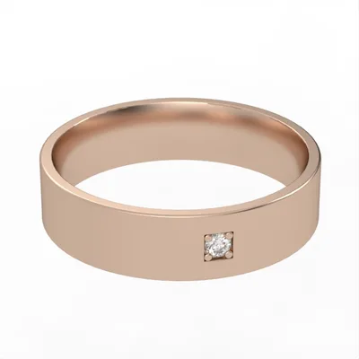 Diamond Ring //Wedding Ring//Comfort Fit Model WR2